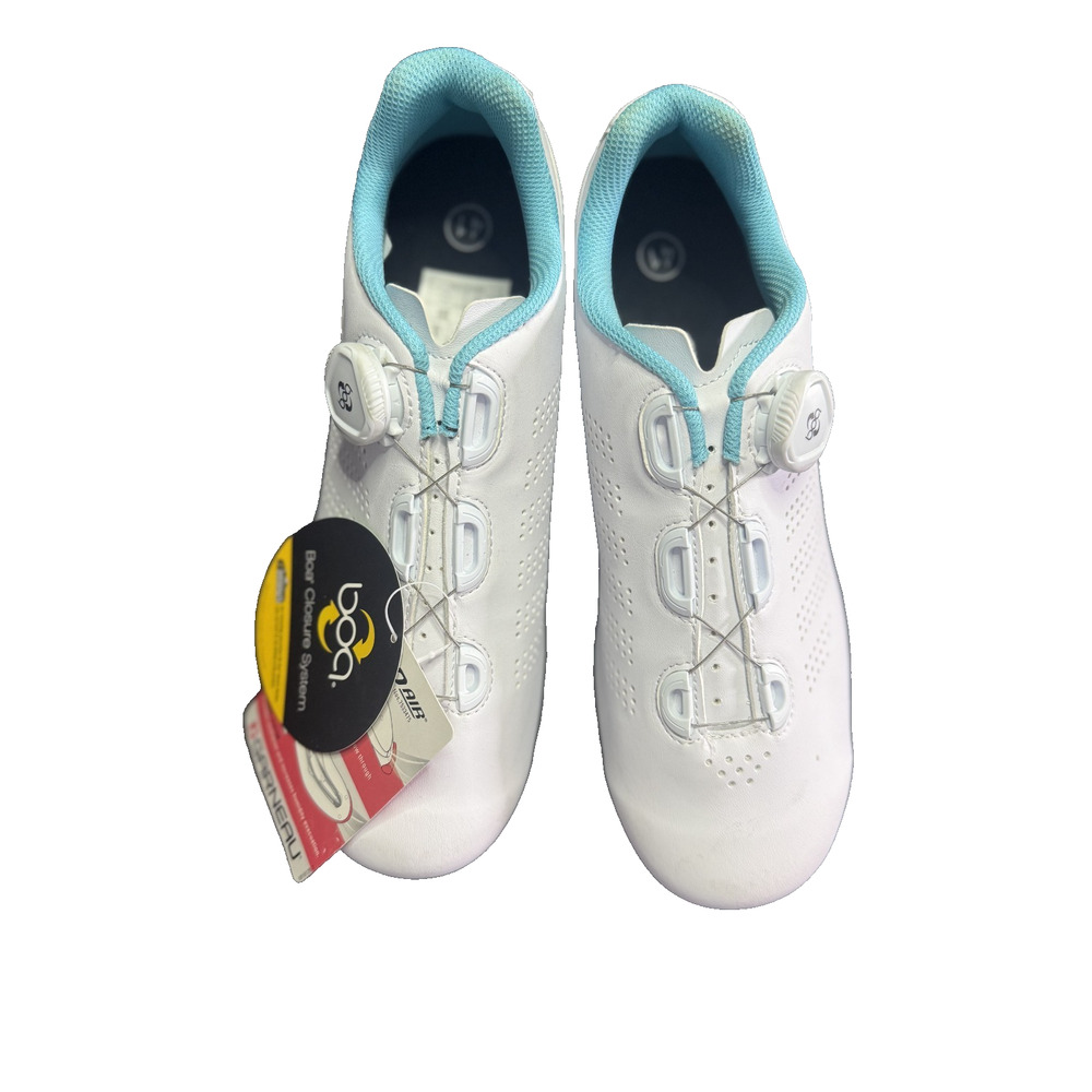 New Garneau Sienna Boa White Road Bike Shoes Size 41/10 Womens